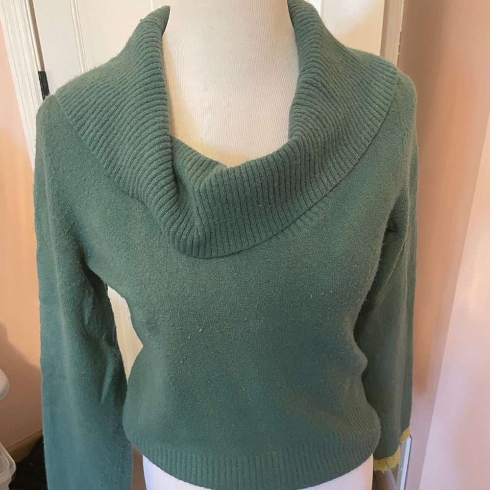 Anthropologie cowl neck sweater